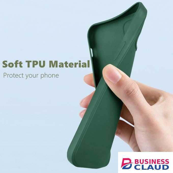 Green Soft Silicone Anti-fingerprint TPU Phone Cover Case for Infinix Hot 50 Pro+ (Hot 50 Pro Plus)