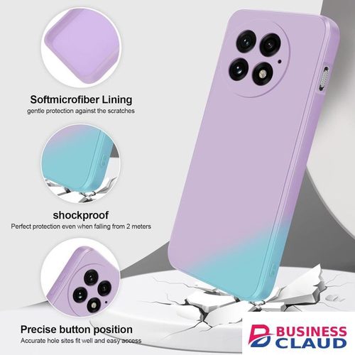 One Plus 13 (1+ 13) Premium Original Silicone Case – Soft Touch Shockproof and Scratch-Resistant Protective Phone Cover - Purple Edition