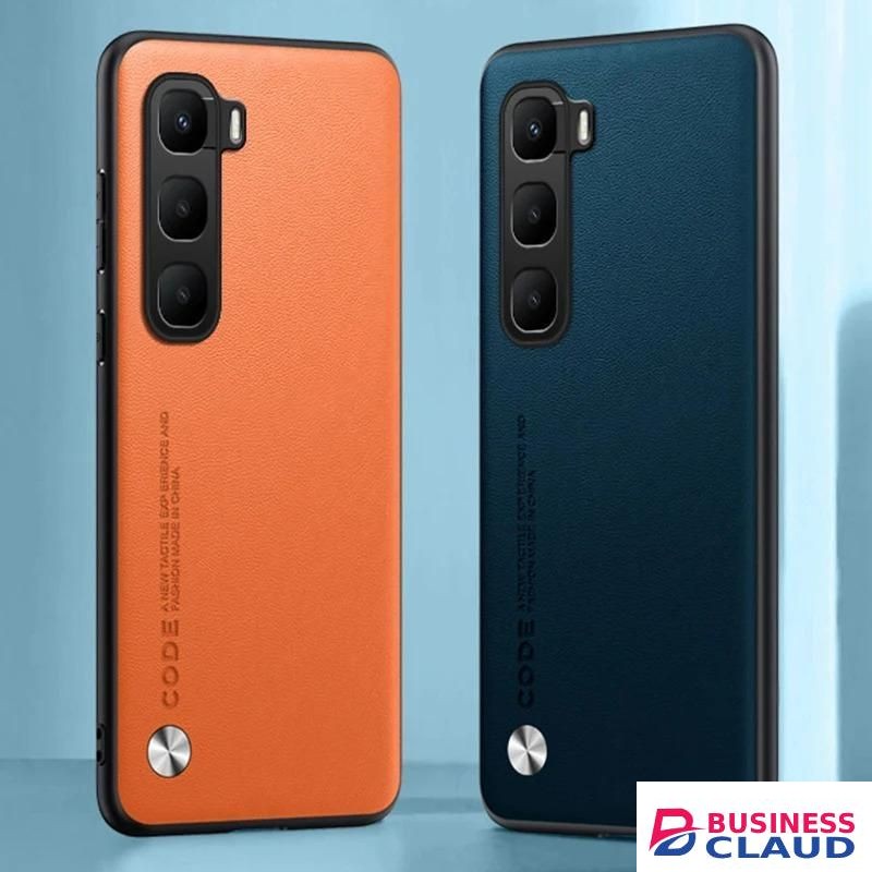 Luxury PU Leather Case For Infinix Hot 60 Pro Back Cover Silicone Full Protection Phone Case For Infinix Hot 60 Pro 4G Coque