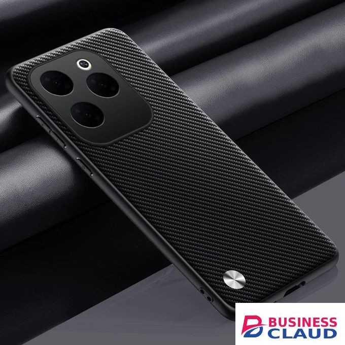 Luxury PU Leather Case For Infinix Hot 40 Back Cover Matte Silicone Full Protection Phone Case For Infinix Hot 40