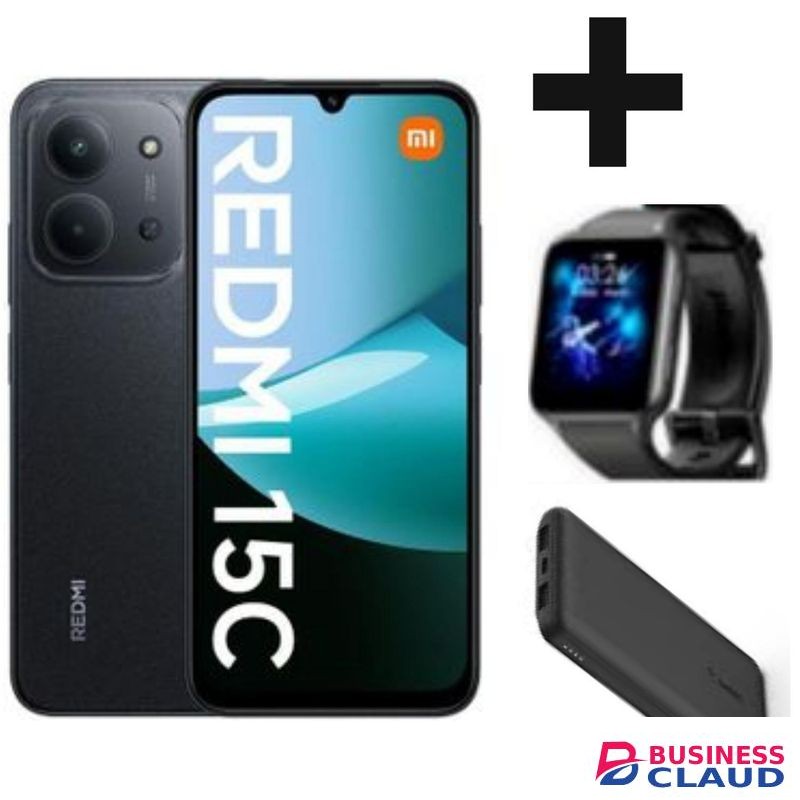 XIAOMI Redmi 15C, 6.9', Up to 8GB Extended RAM + 128GB Storage, 6000 mAh (Dual Sim) 1 Year warranty -- Free gift