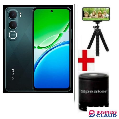 Vivo y21d DISPLAY 6.68''6GBRAM +128GBROM STORAGE 6500MAH BATTERY DUAL SIM,50MP CAMERA+tripod+speaker
