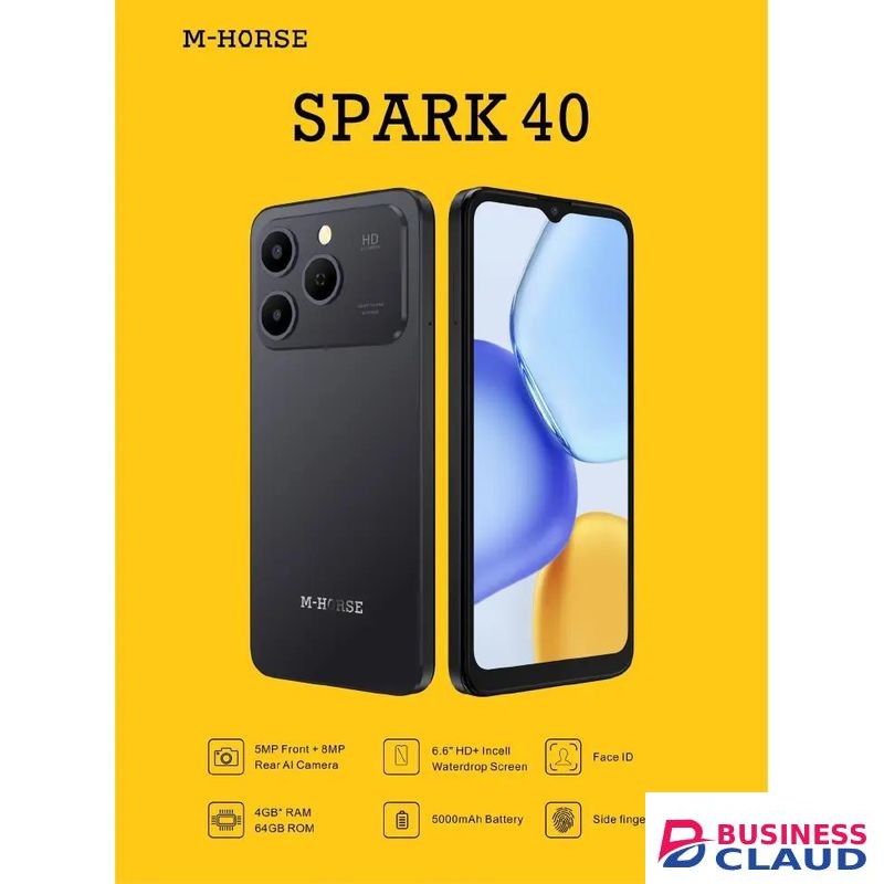 M Horse SPARK 40 64GB ROM+4GB SCREEN 6.6’’ BATTERY 5000MAH SIDE FINGERPRINT