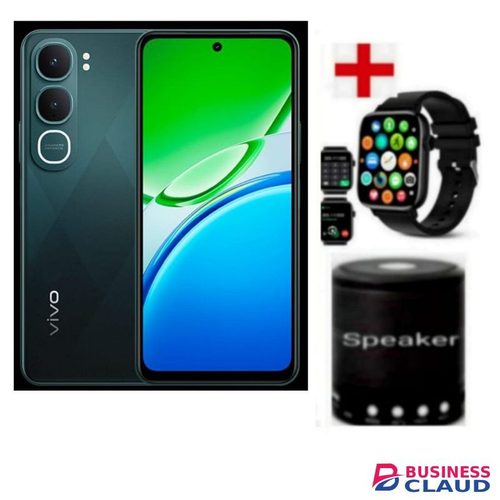 Vivo Y21d DISPLAY 6.68''6RAM +128GB ROM STORAGE 6500MAH BATTERY DUAL SIM,50MP+SMARTWATCH+MINISPEAKER