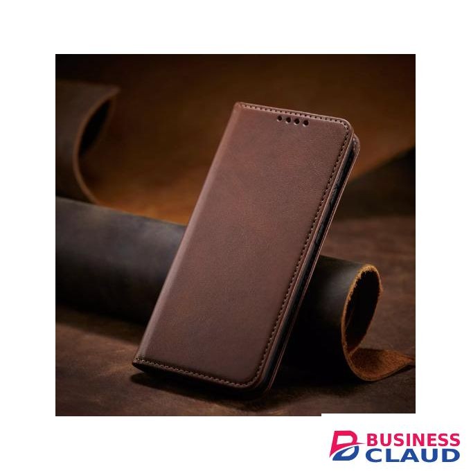 Infinix Hot 8 Mobile Phone Case, Luxury Leather Flip Wallet Cover with Magnetic Closure, Shockproof Protective Phone Case with Card Slots and Built-in Kickstand