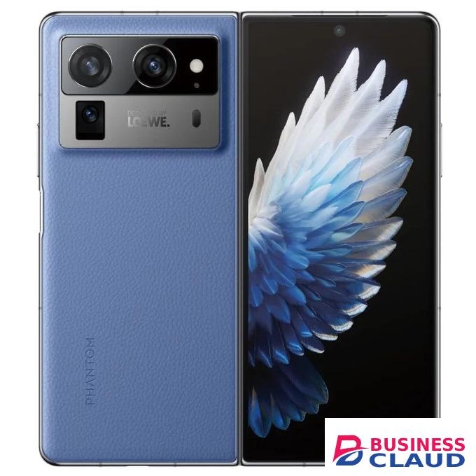 Tecno Phantom V Fold 2 5G, 512GB ROM+12GB RAM+(12GB Extended RAM), 5750mAh With V Pen_ Rippling Blue (1YR WRTY)
