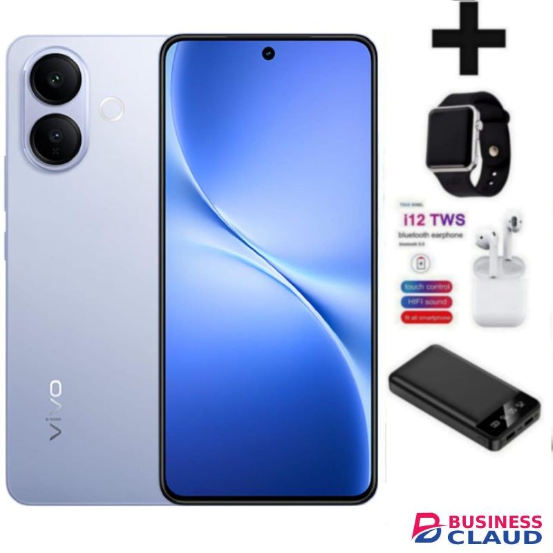 Vivo V60 LITE 5G 256GB+12GB RAM ,MediaTek Dimensity 7360-Turbo Processor 6.77 inch 6500mAh/Charging Power 90W +12 MONTHS WARRANTY P.BANK