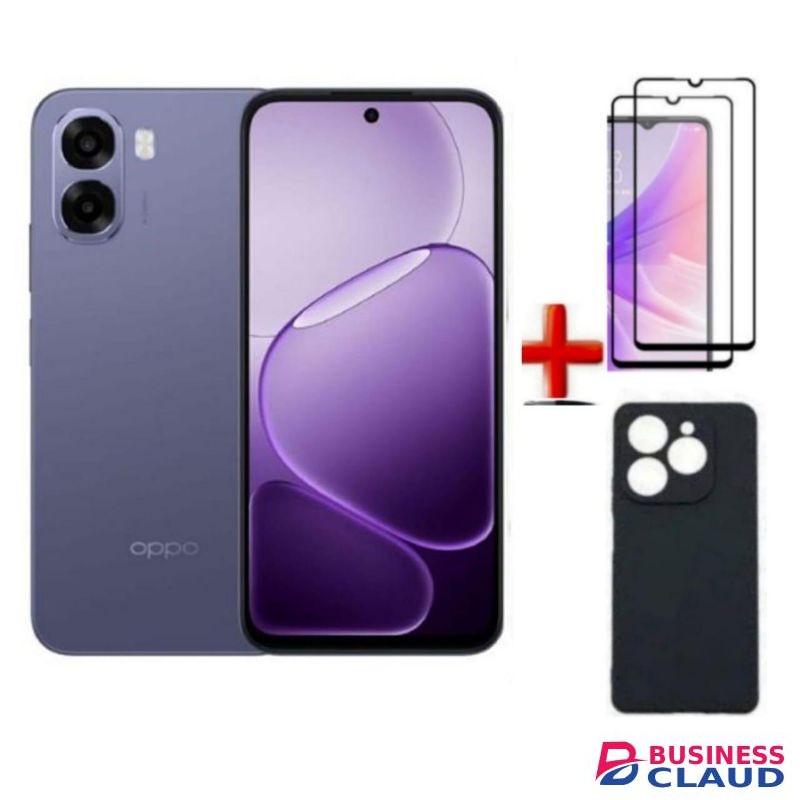 Oppo A6x'6.75 inches'4GB + 128GB,13MP front camera'Battery 6500mAh+12 months warranty+cover+protector