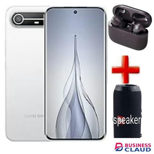 Tecno SPARK SLIM, 6.78'' Display,256GB Storage+ upto 16GB RAM (Dual Sim) 50MP Camera, 5160 MAh Battery+EARPODS+SPEAKER