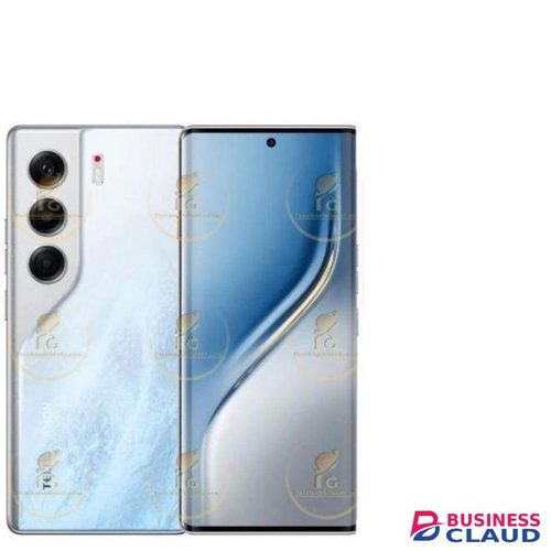 Tecno Camon 40 Pro, Display 6.78'', Storage 256GB ROM+ UP To 16GB RAM, 4G (Dual Sim) 5200mAh, Glacier White
