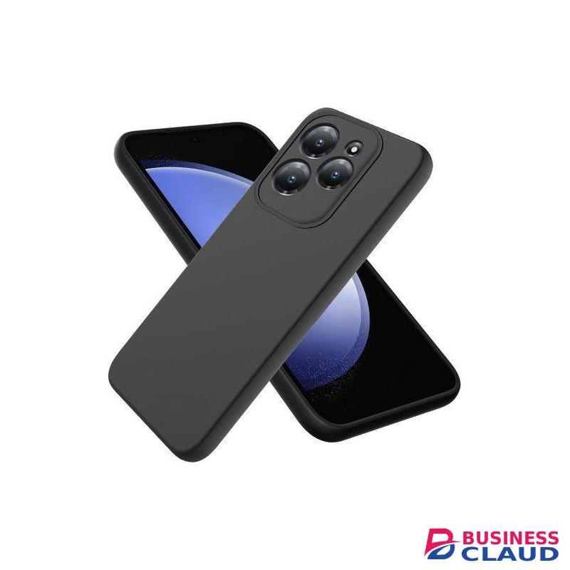 Infinix Hot 40 Pro Official Silicone Back Case Cover Microfiber Inside Shockproof Full Body Protection Phone Cover