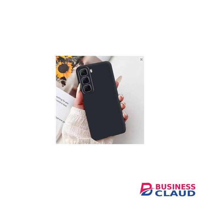 Infinix Hot 60i Back cover Black Soft TPU Heavy Duty Protection Phone Case/ Back Cover