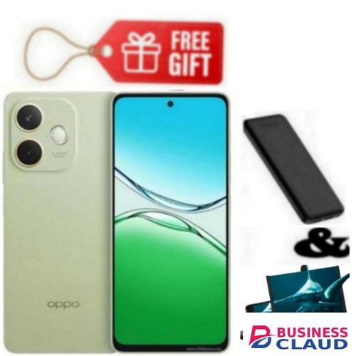 Oppo A5 Pro, Display 6.67", Storage 256GB ROM + 8GB RAM, 4G (Dual Sim) 5800mAh, Green+ Power bank & Magnifier