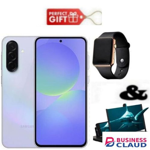 Samsung Galaxy A36 5G, Display 6.7", Storage 256GB + 8GB RAM (Dual SIM) 4G, 50MP, 5000mAh- Lavender+ Watch& Magnifier
