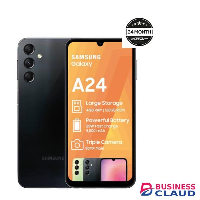 Samsung Galaxy A24, SUPER AMOLED DISPLAY 6.5",(128GB + 4GB) (Dual SIM), 5000mAh,SPLY"