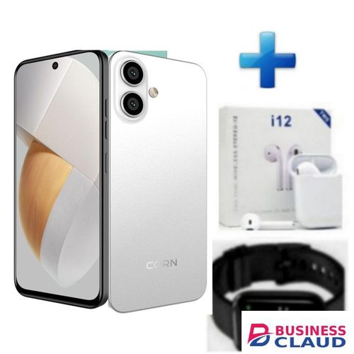 Corn C17 Pro Max //64GB Storage +5(2+3Extended ) RamUnlocked Cell Phone, Android 6.6"HD +WATERDROP SCREEN 13MP Main Camera,8mp Front Camera 5000mAh Dual SIM, Face ID //WZ//- WPod