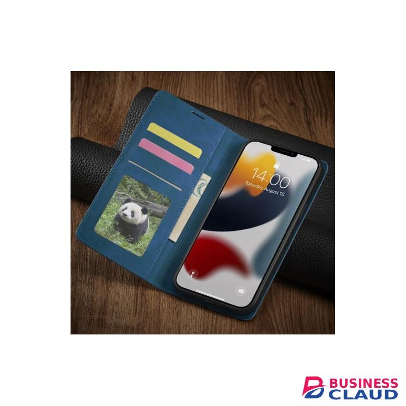 Infinix Hot 40i Phone Case Luxury Leather Flip Wallet Cover with Magnetic Closure, Shockproof Protection and Built-in Card Storage