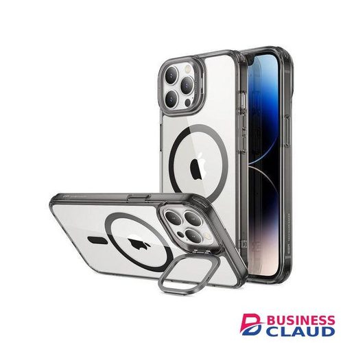 For iPhone 13 Pro Max Case, Compatible with MagSafe, Built-in Stash Stand Phone Case