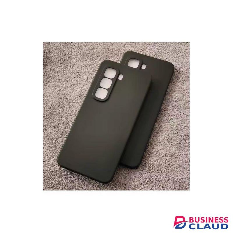 Phone Original Silicone case for Infinix HOT 50 Pro Plus Black Soft Phone Case/ Cover