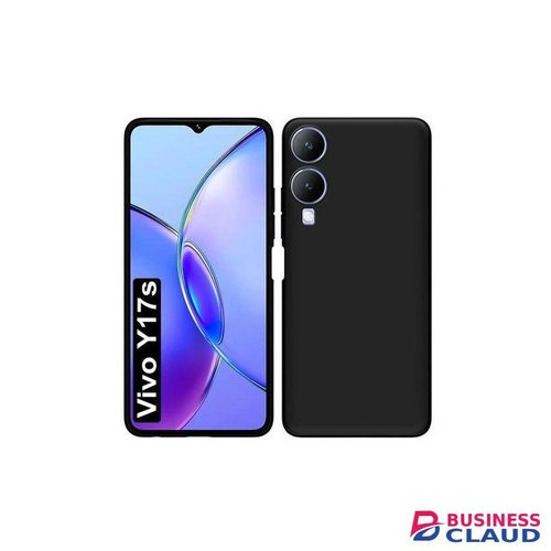Phone Case For Slim Smooth Soft Anti-fingerprint Silicone TPU Cover Case for Vivo Y17s