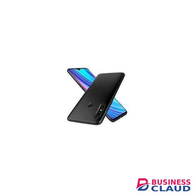 Silicon phone case infinix Hot 8 black