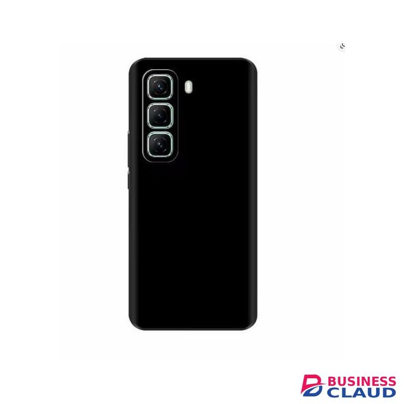 Infinix Hot 60i Back cover Black Silicone TPU Heavy Duty Protection Phone Case/ Back Cover