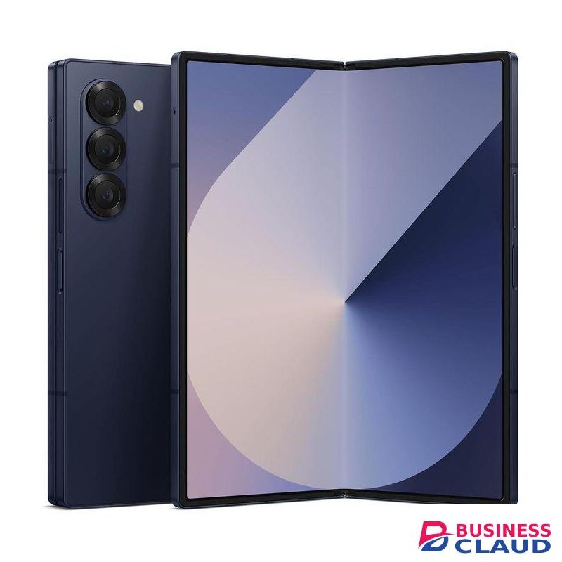 Samsung Galaxy Z Fold 6 AI Cell Phone- 12+256GB-Duos Physical Nano Sim Plus E Sim-Blue