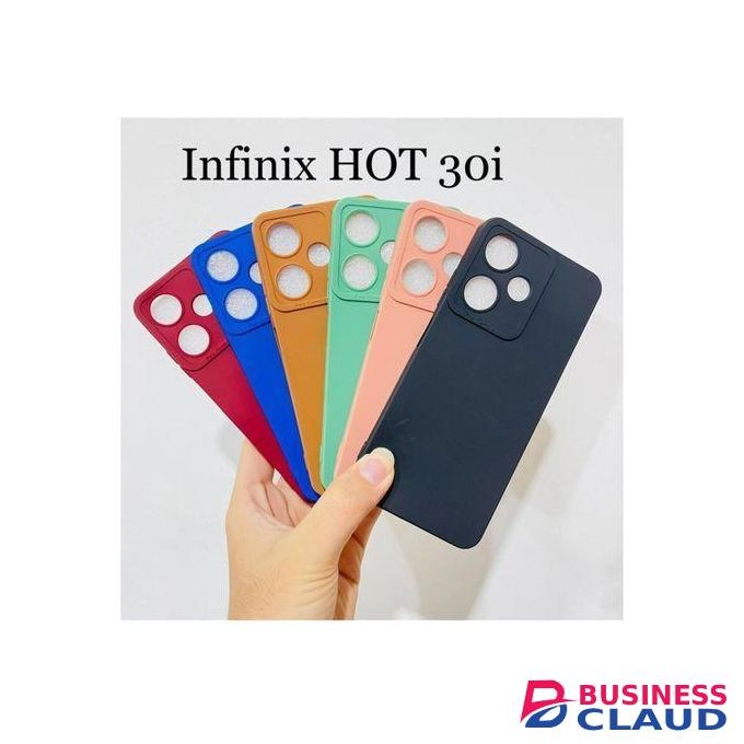 Infinix Hot 30i Silicone Fashion Classy Cover Case.