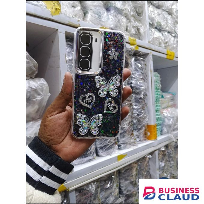 Infinix hot 60 pro plus fancy black case