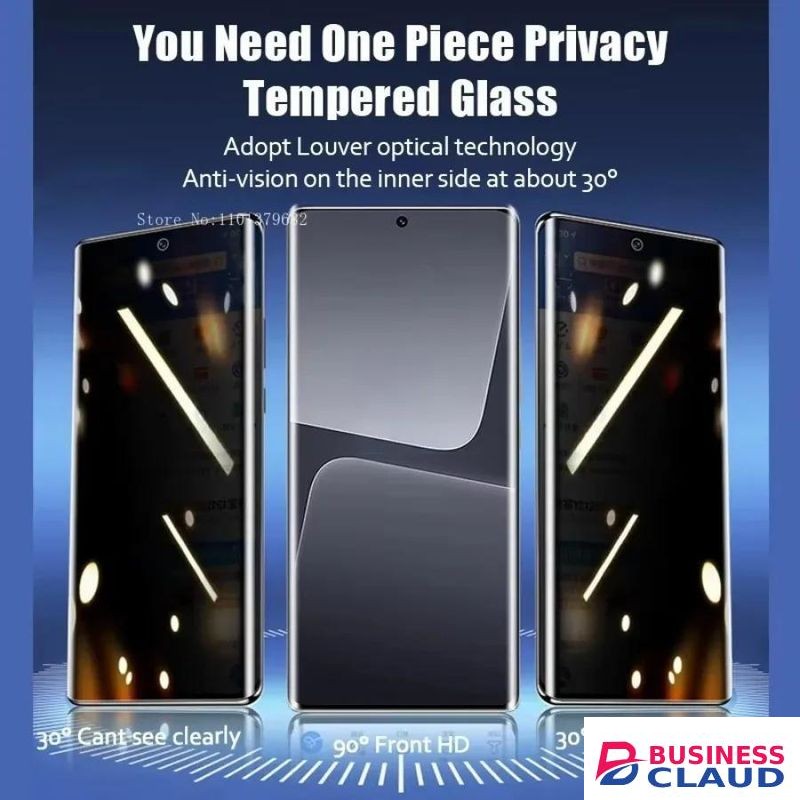 Full Glue Curved Privacy Tempered Glass For Infinix Hot 50 Pro Plus