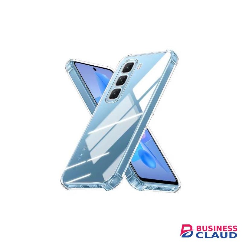 Transparent Cover Case with Bumper for Infinix Hot 50