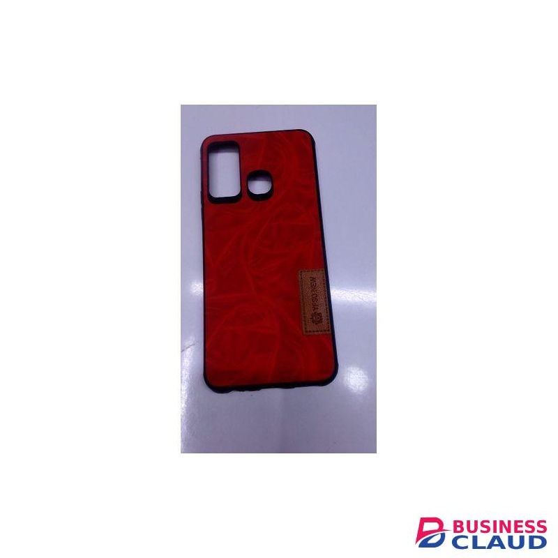Case For Infinix Hot 9, Classy Leather Cover Case - Red.