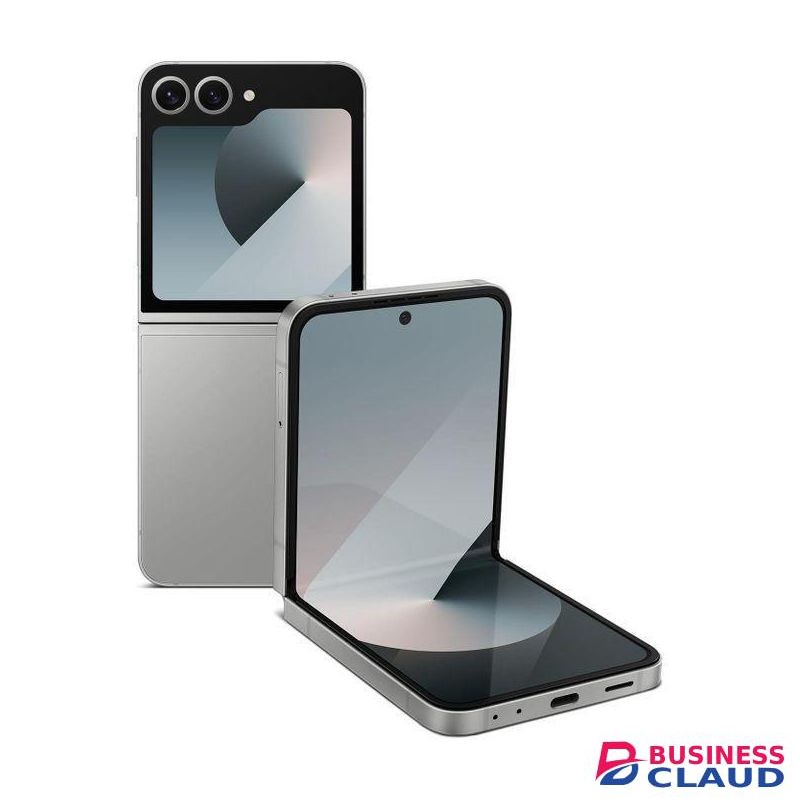 Samsung Galaxy Z Flip 6 5G , 256GB ROM /12GB RAM-Duos -nano Sim Physical Plus E SIM-Silver