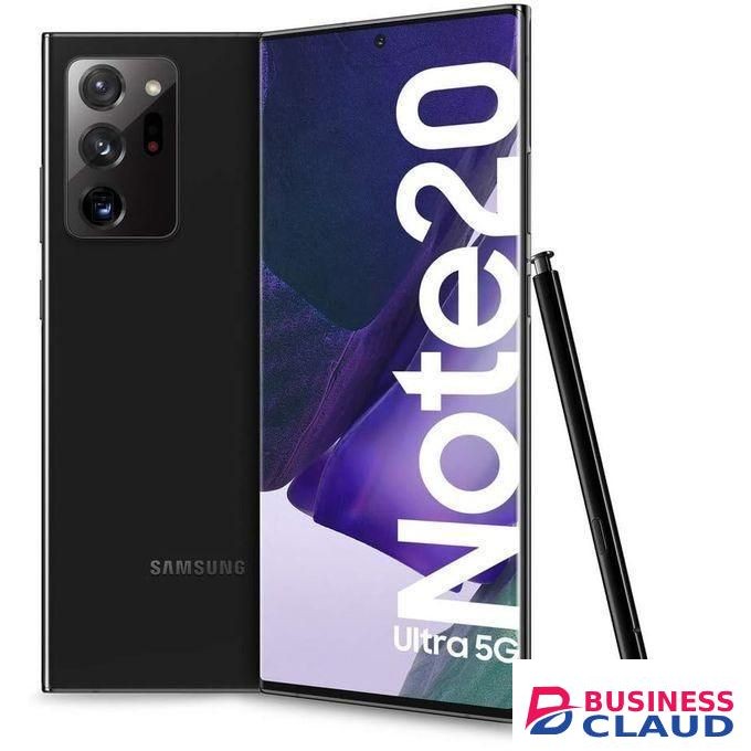 Samsung Galaxy Note 20 Ultra 5G - 12GB RAM +128GB ROM -Duos- one physical sim plus E sim- Mytic black