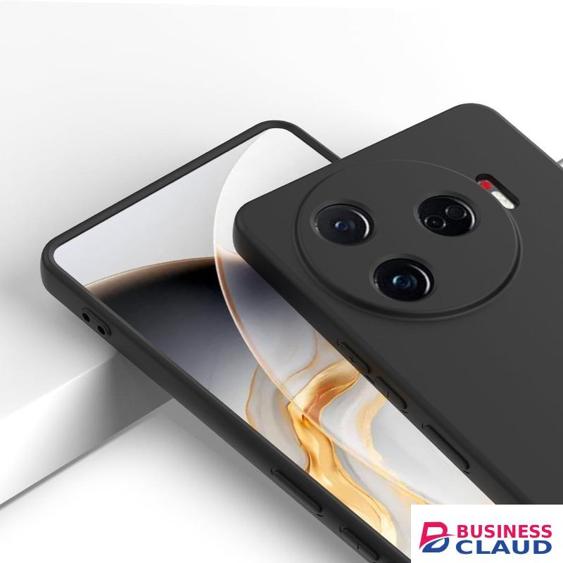 Soft Silicone Back Cover for Infinix Hot 8 - Black, anti-fingerprint, anti-scratch, durable silicone case