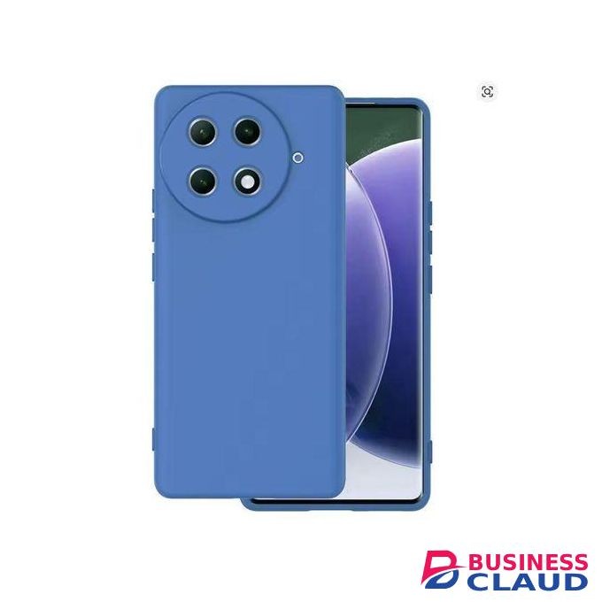 Soft Silicone Back Cover for Infinix Hot 8 - Blue, anti-fingerprint, anti-scratch, durable silicone case