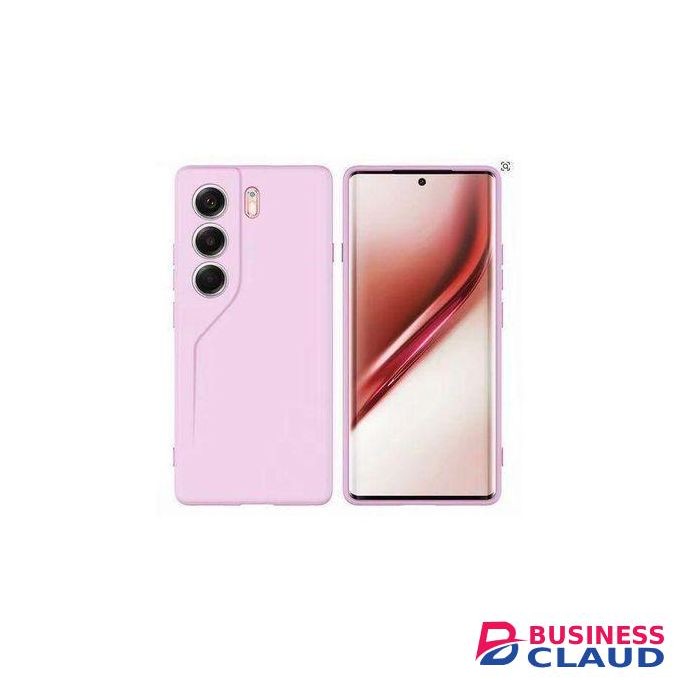 Soft Silicone Back Cover for Infinix Hot 9 - Pink, anti-fingerprint, anti-scratch, durable silicone case