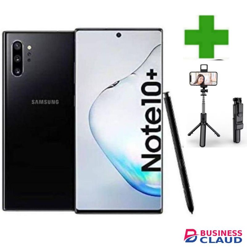 Samsung Galaxy Note 10 Plus 10+ 12GB + 256GB -Single Sim AND E- SIM - Midnight Black TRIPOD STAND