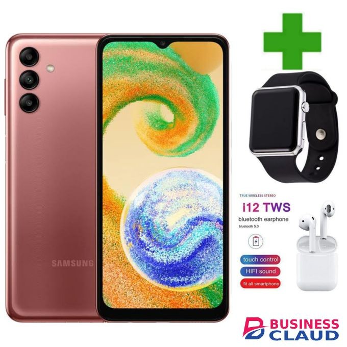 Samsung Galaxy A04s, 6.5", 128GB + 4GB (Dual SIM), 50MP 5000mAh, Watch