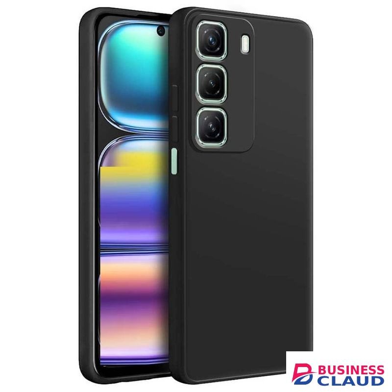 Soft Silicone Back Cover for Infinix Hot 60i - Pink, anti-fingerprint, anti-scratch, durable silicone case
