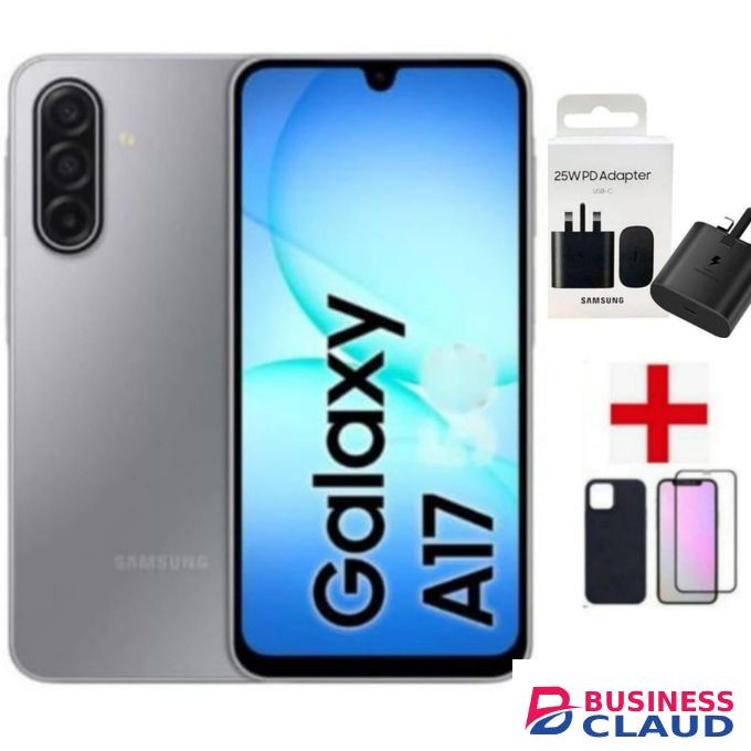 Samsung GALAXY A17, 6.7'' HD+, 8GB RAM + 256 GB ROM, DUAL SIM, 50MP, 5000mAh +FREE adapter