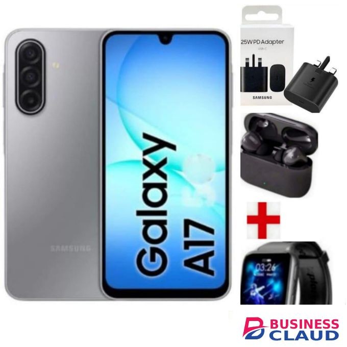 Samsung GALAXY A17, 6.7'' HD+, 8GB RAM + 256 GB ROM, DUAL SIM, 50MP, 5000mAh +FREE watch