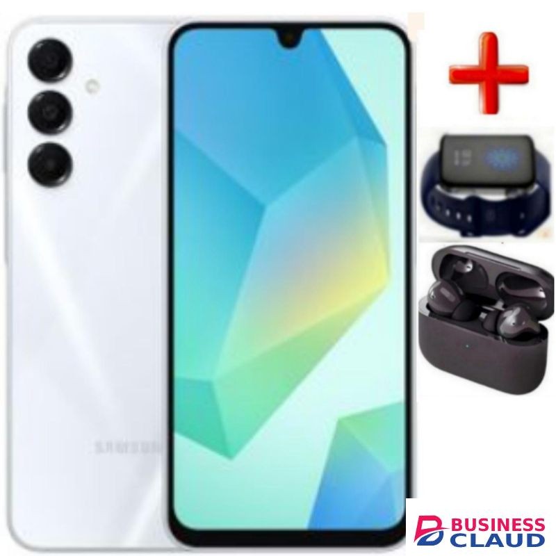 Samsung GALAXY A16, 6.7'' HD+, 4GB RAM + 128GB ROM, 50 MP Camera, 5000mAh Battery+EARPODS+WATCH.