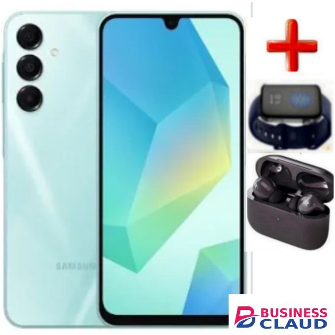 Samsung GALAXY A16, 6.7'' HD+, 6GB RAM + 128GB ROM, 50MP Camera, 5000mAh Battery+EARPODS+WATCH.