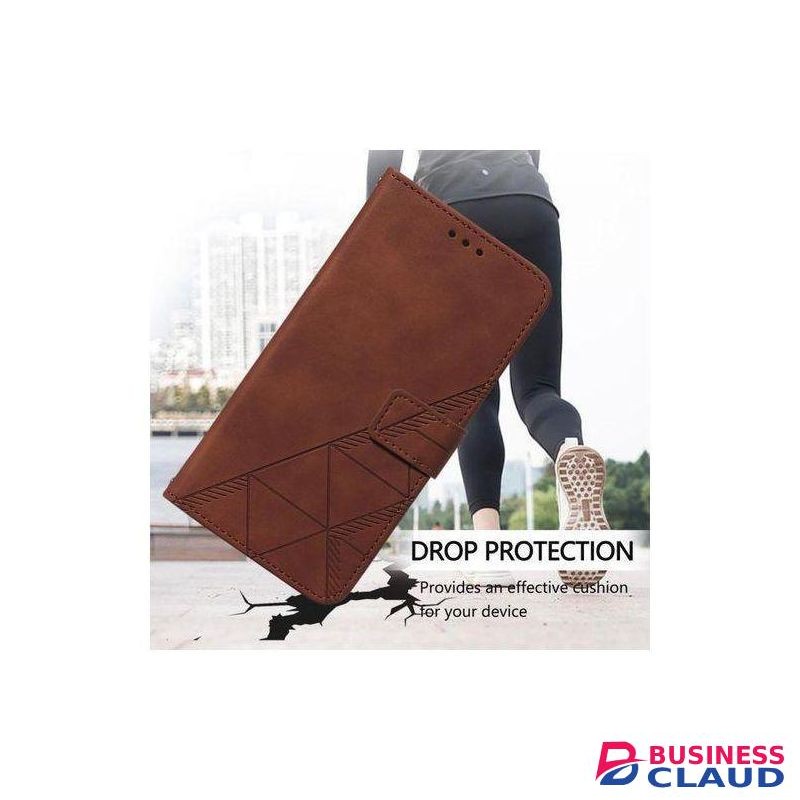 Richboss Premium Flip Wallet Leather Case for Infinix HOT 50i Stylish Book Cover with Card Slots and Full Protective Design - Royal Brown Leather