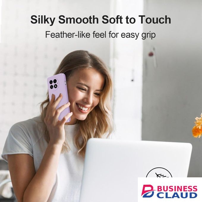 Premium Original Silicone Case for ONE PLUS 13 (1+ 13) – Soft Touch, Shockproof and Scratch-Resistant Protective Cover - Purple Edition