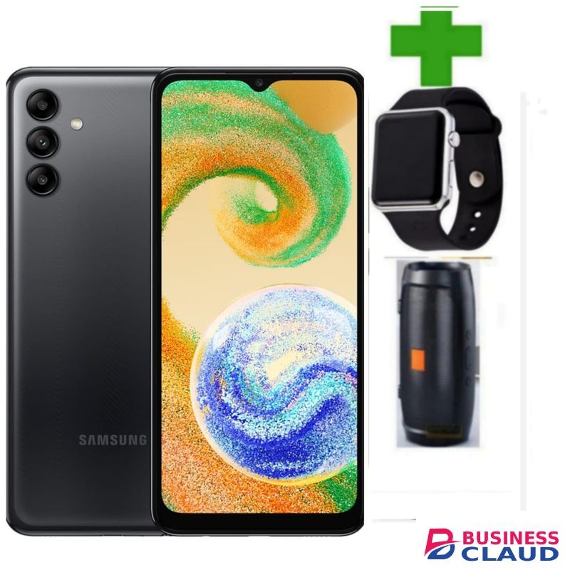 Samsung A04s, 6.5", 128GB + 4GB RAM (Dual SIM), 50MP, 5000mAh Plus Speaker,watch