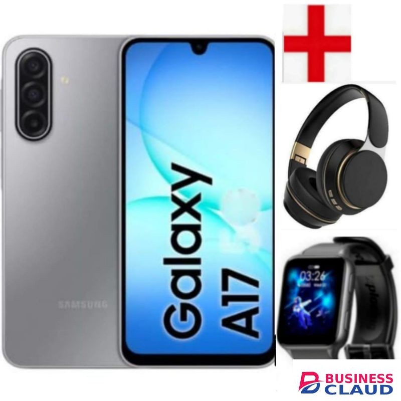 Samsung GALAXY A17, 6.7'' HD+, 8GB RAM + 256 GB ROM, DUAL SIM, 50MP, 5000mAh +FREE headphones