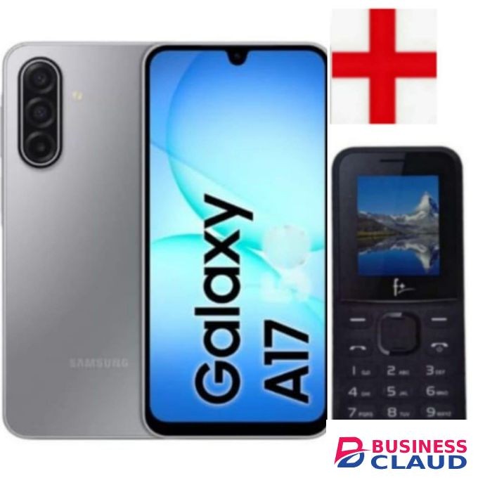 Samsung GALAXY A17, 6.7'' HD+, 8GB RAM + 256 GB ROM, DUAL SIM, 50MP, 5000mAh +FREE KABAMBE
