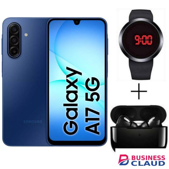 Samsung GALAXY A17, 6.7'' HD+, 8GB RAM + 256GB ROM, DUAL SIM, 50MP, 5000mAh + FREE QUALITY GIFTS
